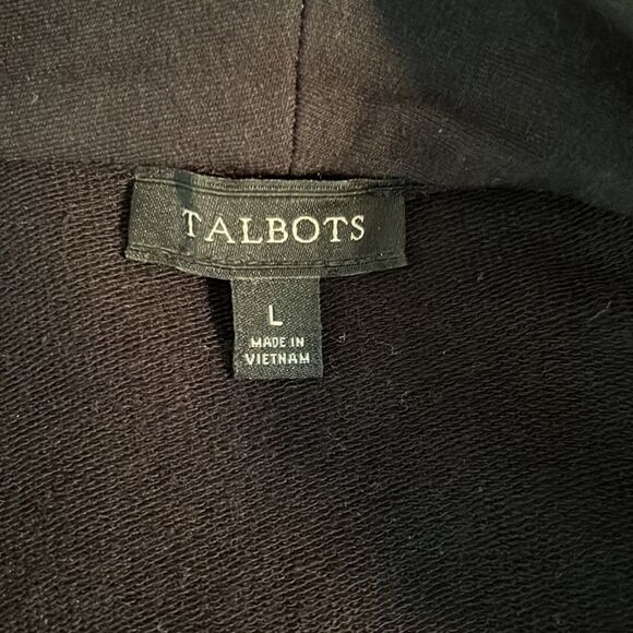 TALBOTS Micro Modal Stretch Open Front Cardigan Sweater - Picture 6 of 7